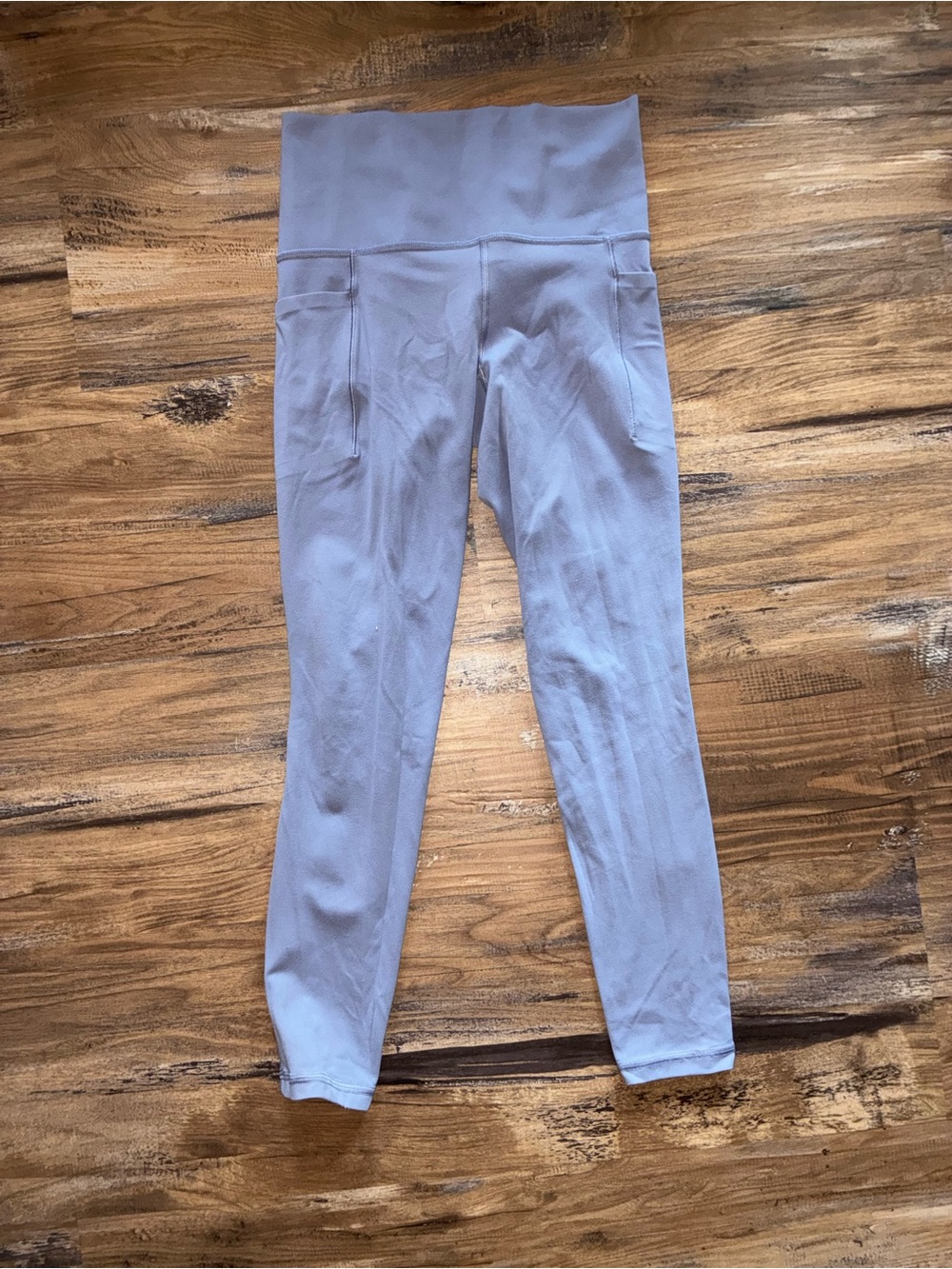 Athleta High-Rise Leggings in Pale Lavender